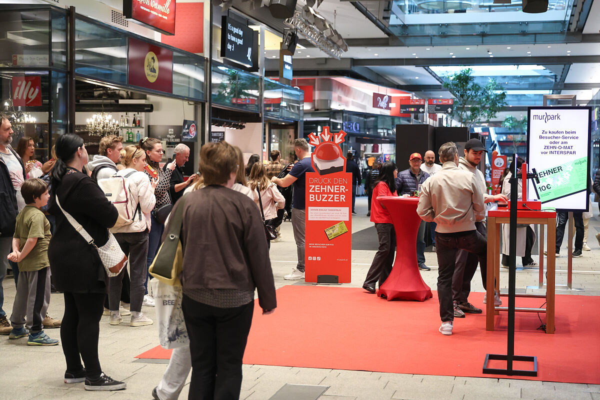 Bild 2_Im MURPARK wurde eifrig gebuzzert