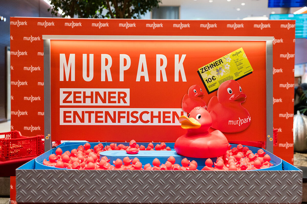 Bild 1_Das beliebte ZEHNER-Entenfischen kehrt am Shopping Day in den MURPARK zurück