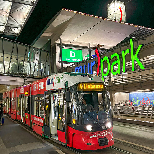 MURPARK punktet mit hervorragender Erreichbarkeit
